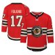 Nick Foligno #17 Chicago Blackhawks Youth 2025 NHL Winter Classic Premier Player Red Jersey