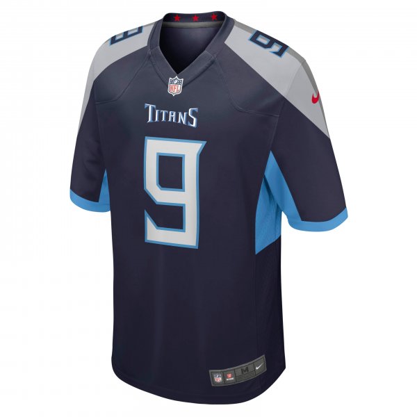 Men's Tennessee Titans Steve McNair Nike Navy Game Retired Player Jersey