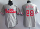 Mitchell And Ness Philadelphia Phillies #29 John Kruk Grey Stitched Throwback MLB Jersey