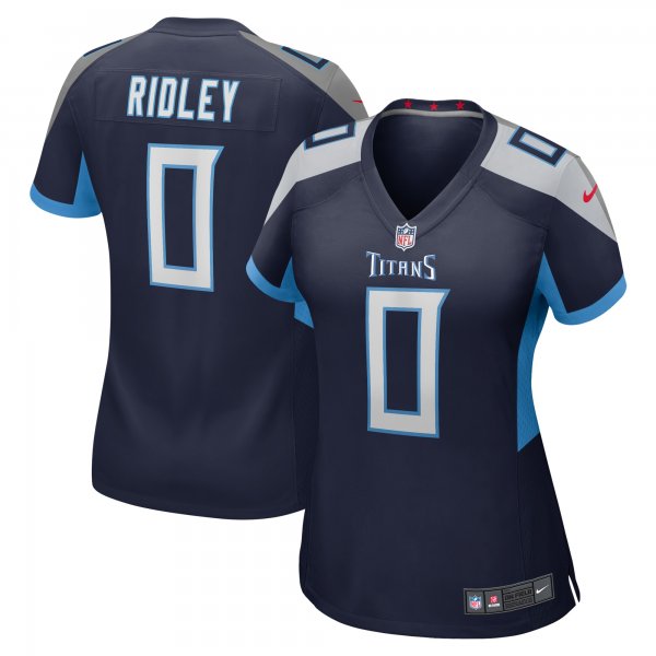 Women's Tennessee Titans Calvin Ridley Nike Navy Game Player Jersey