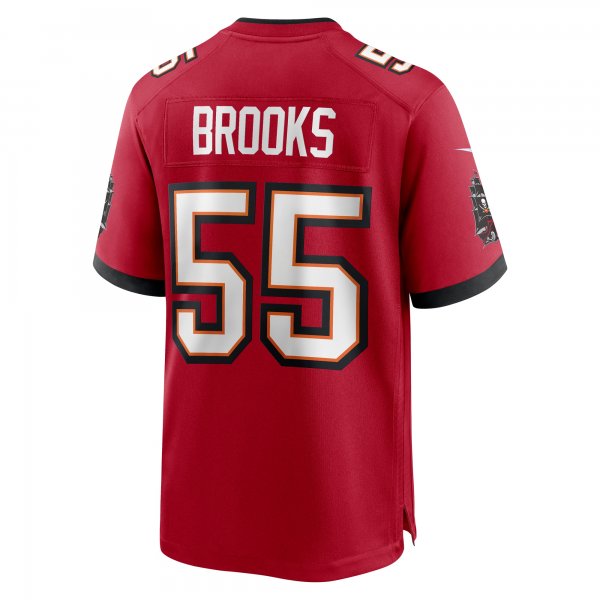 Men's Tampa Bay Buccaneers Derrick Brooks Nike Red Retired Player Game Jersey