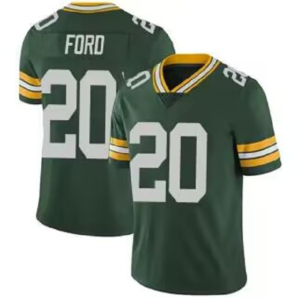 Youth Green Bay Packers #20 Rudy Ford Green Alternate NFL Jersey