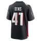 Men's Atlanta Falcons Lukas Denis Nike  Black  Game Jersey