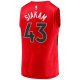 Youth Toronto Raptors Pascal Siakam Fanatics Red Fast Break Player Jersey - Icon Edition