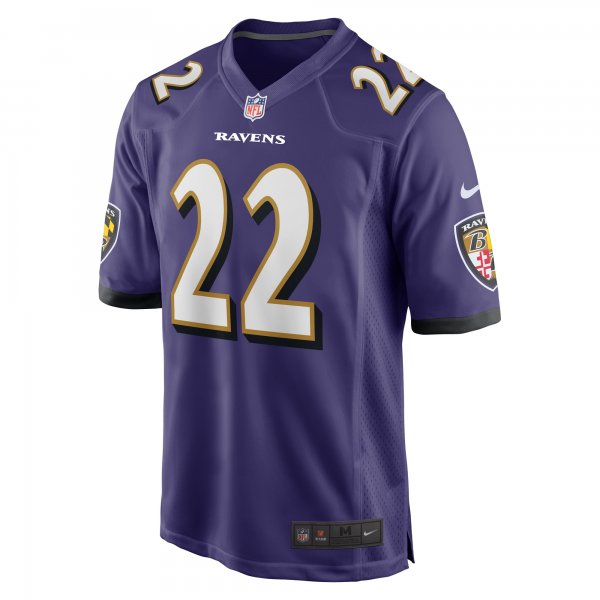 Men's Baltimore Ravens Derrick Henry Nike Purple Game Player Jersey