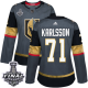 Adidas Golden Knights #71 William Karlsson Grey Home 2018 Stanley Cup Final Women's Stitched NHL Jersey