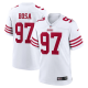 Men's San Francisco 49ers Nick Bosa Nike White Player Game Jersey-(2022 New Style)