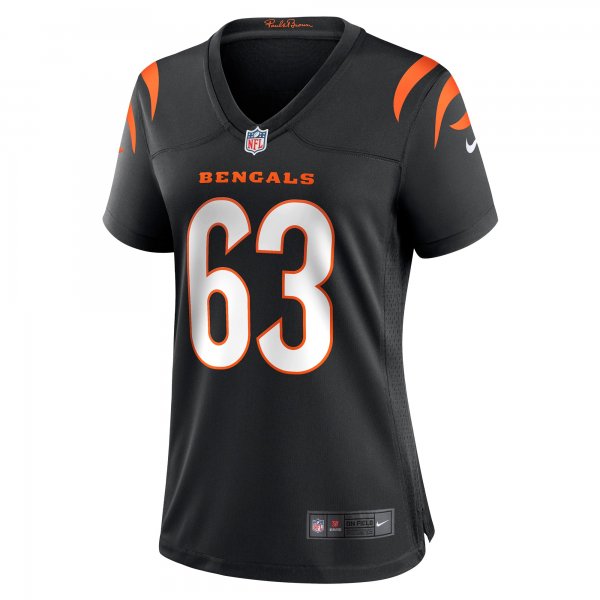 Women's Cincinnati Bengals Trey Hill Nike Black Game Jersey