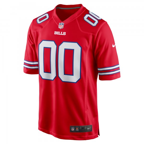 Men's Buffalo Bills Nike Red Alternate Custom Game Jersey