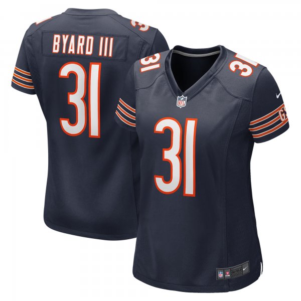 Women's Chicago Bears Kevin Byard III Nike  Navy  Game Jersey