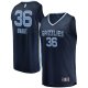 Youth Memphis Grizzlies Marcus Smart Fanatics Navy Fast Break Player Jersey - Icon Edition