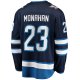 Men's Winnipeg Jets Sean Monahan Fanatics Navy Home Premier Breakaway Player Jersey