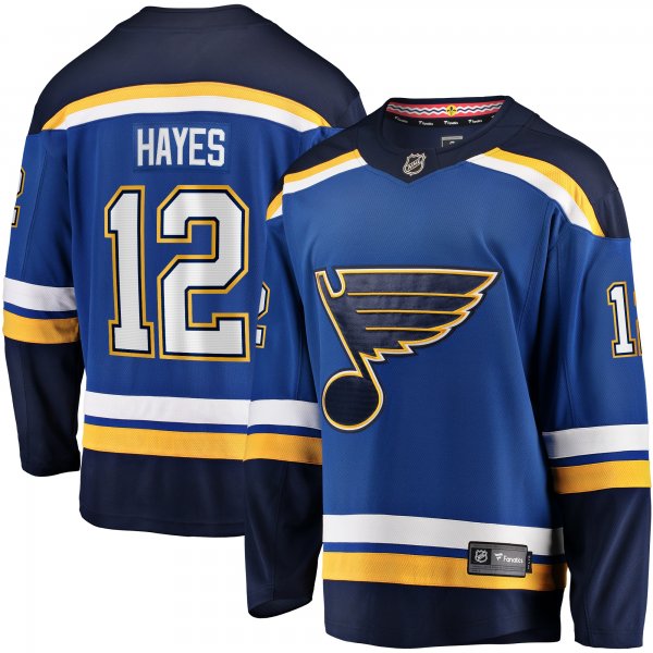 Men's St. Louis Blues Kevin Hayes Fanatics Blue Home Breakaway Jersey