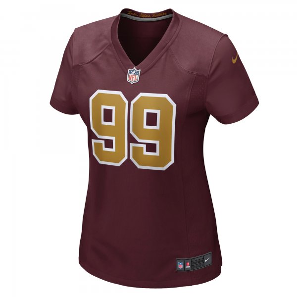 Women's Washington Football Team Chase Young Nike Burgundy Alternate Game Jersey