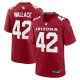 Men's Arizona Cardinals K'Von Wallace Nike  Cardinal Team Game Jersey