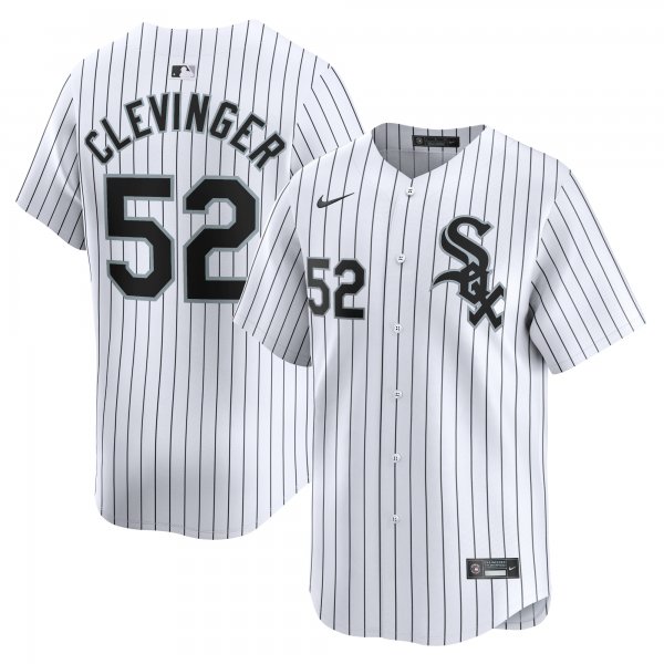 Men's Chicago White Sox Mike Clevinger Nike White Home Limited Player Jersey