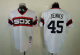 Mitchell And Ness 1983 Chicago White Sox #45 Bobby Jenks White Throwback Stitched MLB Jersey