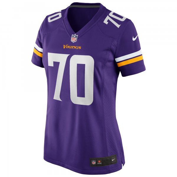 Women's Minnesota Vikings Jim Marshall Nike Purple Game Retired Player Jersey