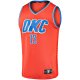 Men's Oklahoma City Thunder Ousmane Dieng Fanatics Orange Fast Break Replica Player Jersey - Statement Edition