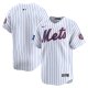 Men's New York Mets  Nike White 2024 MLB World Tour London Series Home Limited Jersey