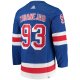 Men's New York Rangers Mika Zibanejad adidas Blue Home Primegreen Player Jersey