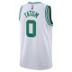 Unisex Boston Celtics Jayson Tatum Nike White Swingman Jersey - Association Edition