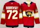 Men's #72 Sergei Bobrovsky Florida Panthers Red City Edition Jersey