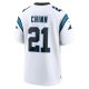 Men's Carolina Panthers Jeremy Chinn Nike White Game Jersey