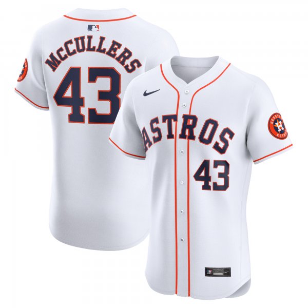 Men's Houston Astros Lance McCullers Jr. Nike White Home Elite Player Jersey