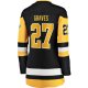 Women's Pittsburgh Penguins Ryan Graves Fanatics Black Home Breakaway Player Jersey