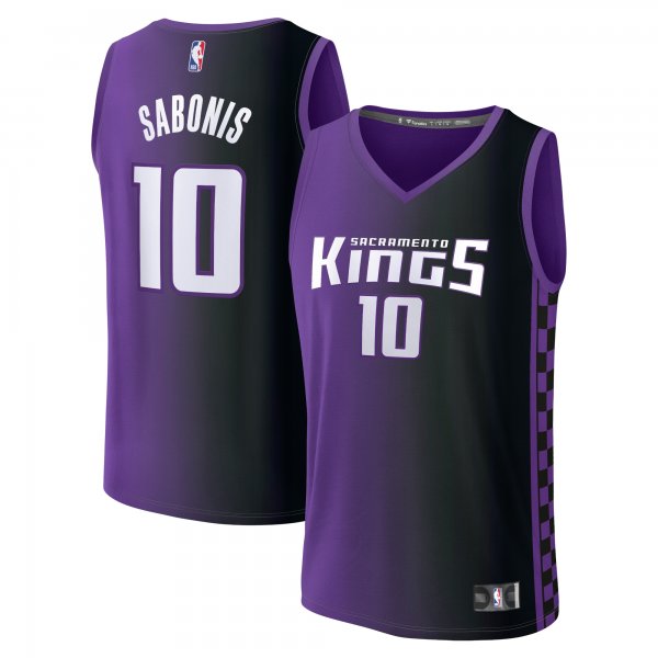 Men's Sacramento Kings Domantas Sabonis Fanatics Purple Fast Break Replica Player Jersey - Statement Edition