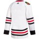 Men's Chicago Blackhawks adidas White Away Jersey