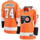 Women's Philadelphia Flyers #74 Owen Tippett Home Breakaway Player Orange Jersey