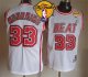 Men's Miami Heat #33 Alonzo Mourning White Throwback Finals Patch Stitched NBA Jersey