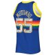 Men's Denver Nuggets Dikembe Mutombo Mitchell & Ness Royal 1996/97 Hardwood Classics NBA 75th Anniversary Diamond Swingman Jersey