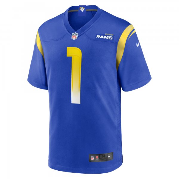 Men's Los Angeles Rams Derion Kendrick Nike Royal Home Game Jersey