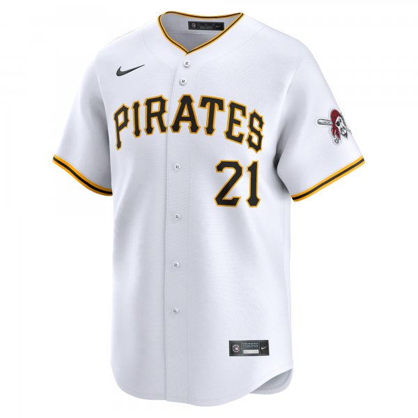 Men's Pittsburgh Pirates Roberto Clemente Nike White Home Limited Player Jersey