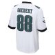 Men's Philadelphia Eagles Dallas Goedert Nike White Game Player Jersey