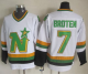 Dallas Stars #7 Neal Broten White CCM Throwback Stitched NHL Jersey