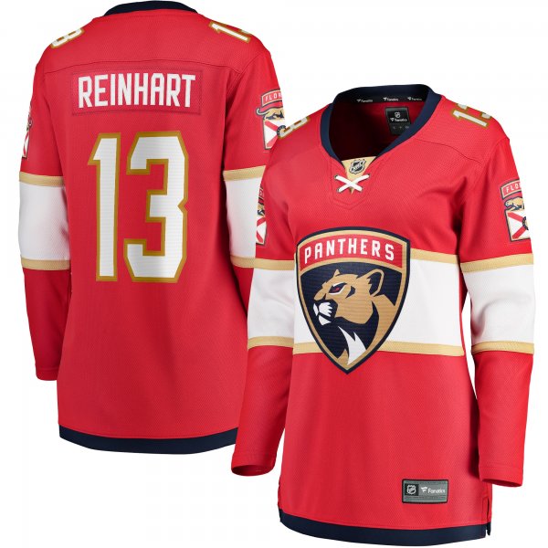 Women's Florida Panthers Sam Reinhart Fanatics Red Breakaway Player Jersey