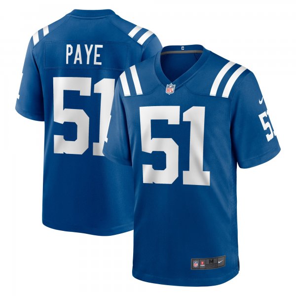 Men's Indianapolis Colts Nike Royal Game Jersey