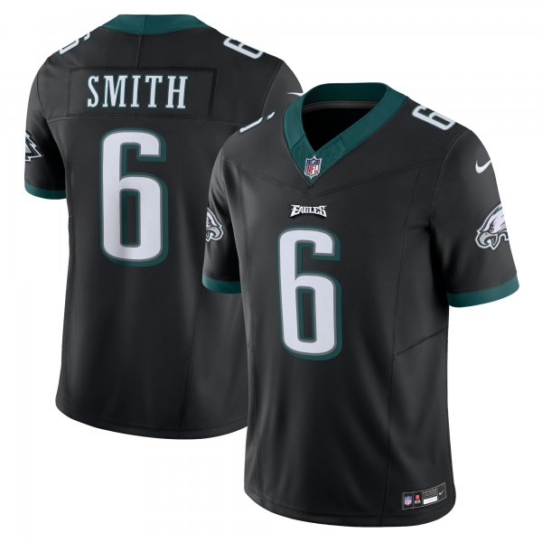 Men's Philadelphia Eagles DeVonta Smith Nike Black Vapor F.U.S.E. Limited Jersey