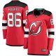 Women's New Jersey Devils Jack Hughes Fanatics Red Home Breakaway Jersey