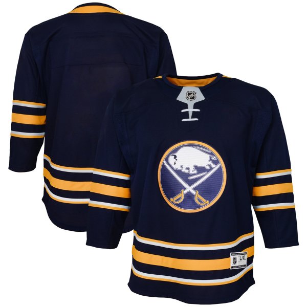 Youth Buffalo Sabres Navy Home Premier Jersey