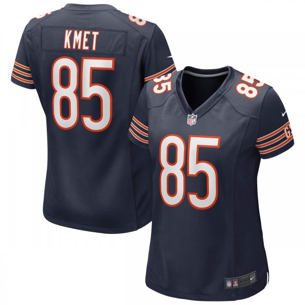 Women's Chicago Bears Cole Kmet Nike Navy Game Jersey