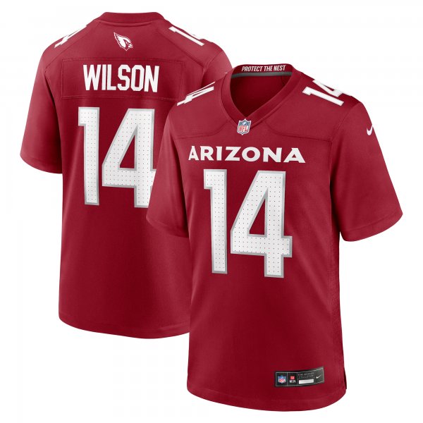 Men's #14 Michael Wilson Arizona Cardinals Nike Team Game Jersey