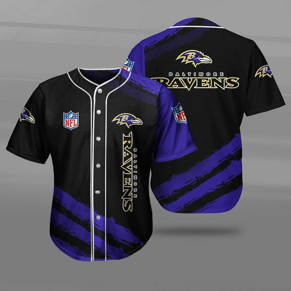 Baltimore Ravens NFL Stitched Fashion Baseball Legend Jersey