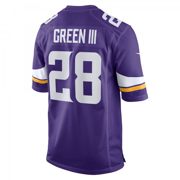 Men's Minnesota Vikings A.J. Green III Nike  Purple Team Game Jersey