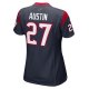 Women's Houston Texans Alex Austin Nike  Navy Team Game Jersey