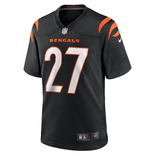 Men's Cincinnati Bengals Jordan Battle Nike  Black Team Game Jersey